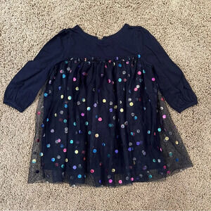 Baby Gap Girls Polka Dot Tulle Dress, Size 18-24 months